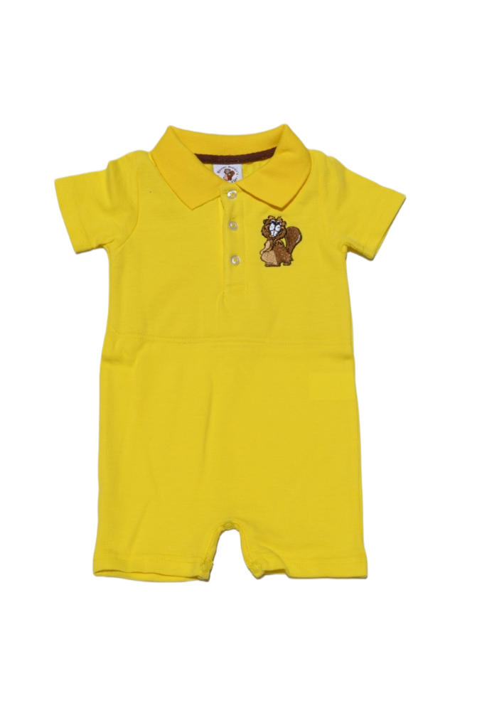 Short Leg Polo Romper